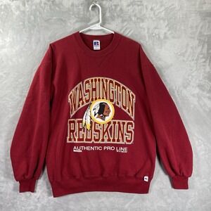 Vintage NFL Washington Redskins Sweatshirt men's Large Russell Athletic Pro Line
